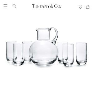 Tiffany & Co Crystal Refresher Set